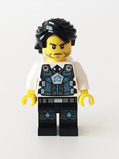 LEGO Minifigure-Agent Jack Fury-Ultra Agents-UAGT001-Creative Brick Builders